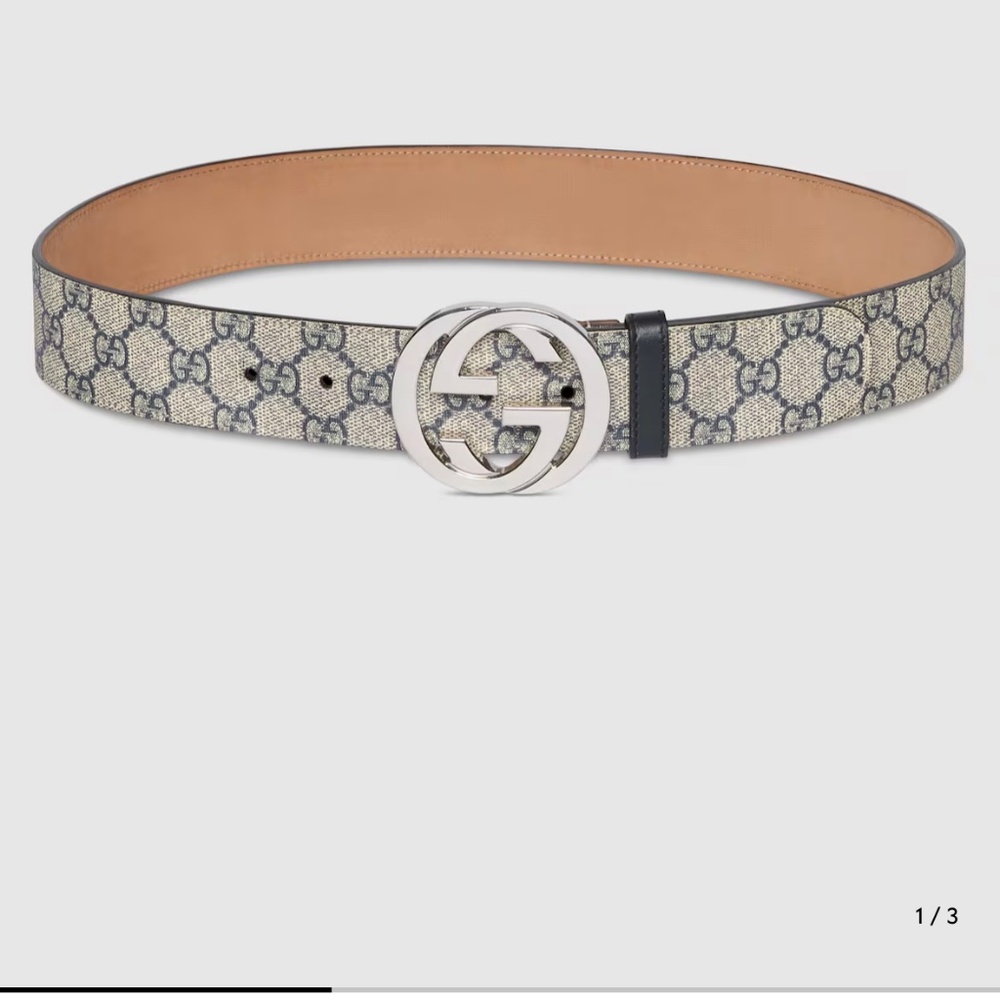 GG Supreme belt with G buckle - Picture 4 of 4